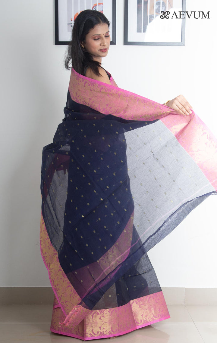 Bengal Cotton Handloom Saree Without Blouse Piece - 2227 Saree AEVUM   