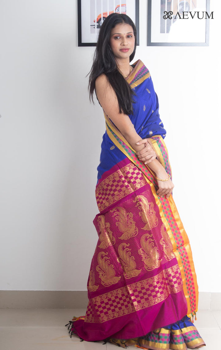 Kalyani South Cotton Silk Handloom Saree with Blouse Piece - 2214 Saree SSH   